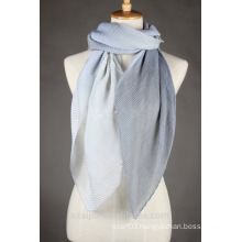 Fashion ladies polyester crinkle ombre voile long scarf